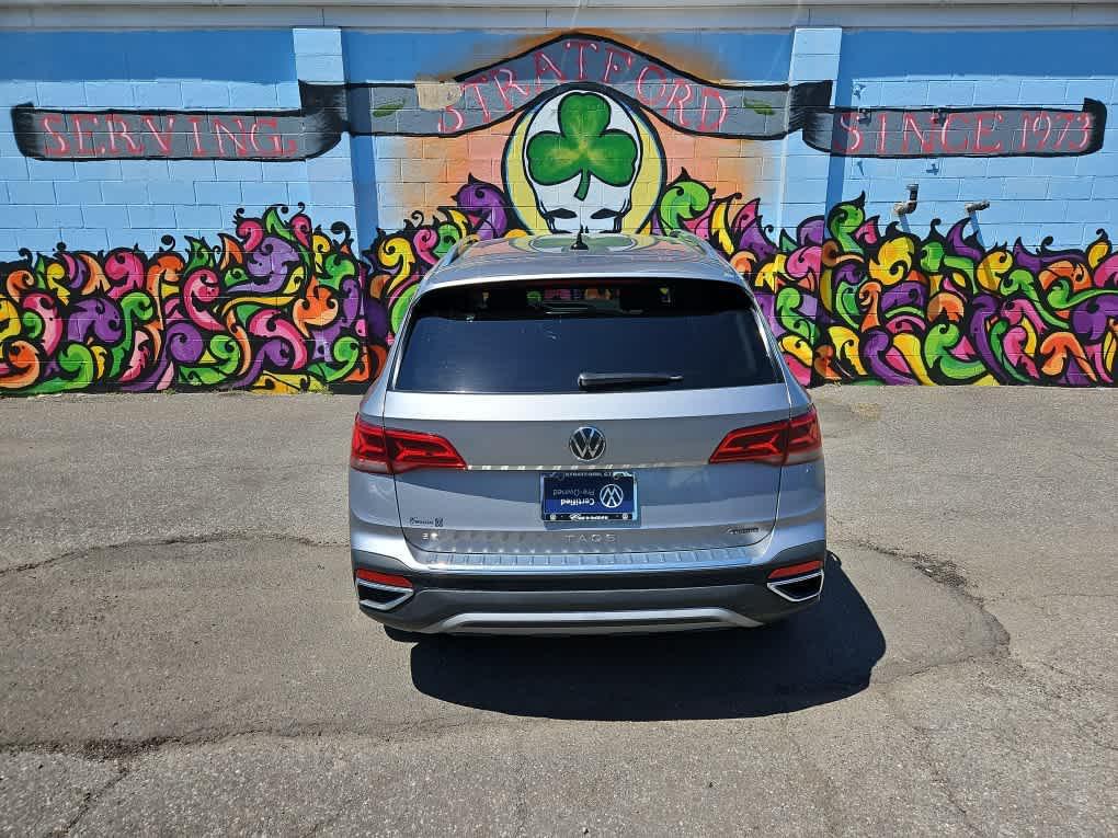 used 2023 Volkswagen Taos car, priced at $23,447