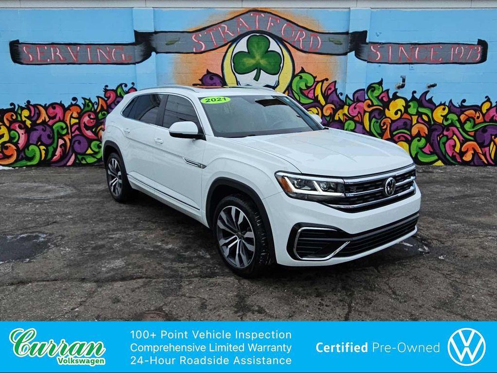 used 2021 Volkswagen Atlas Cross Sport car, priced at $27,400