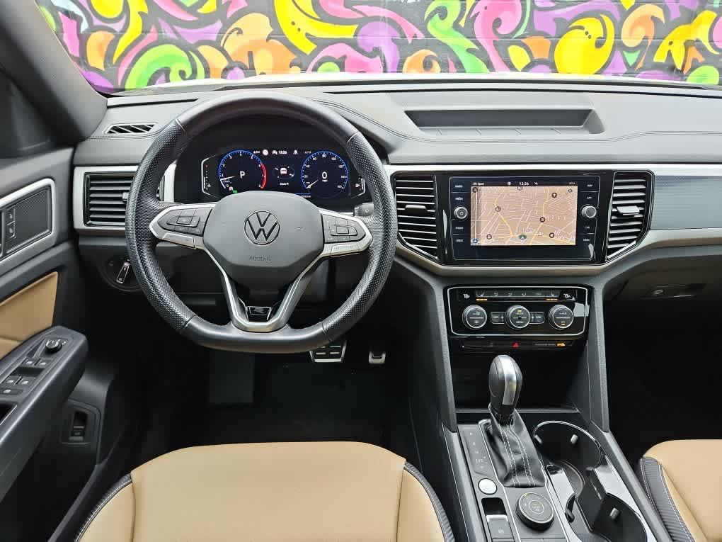 used 2021 Volkswagen Atlas Cross Sport car, priced at $27,400