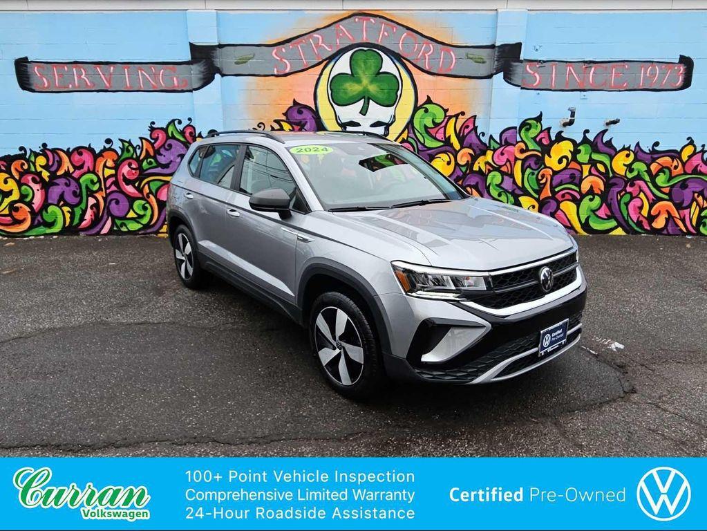 used 2024 Volkswagen Taos car, priced at $20,917