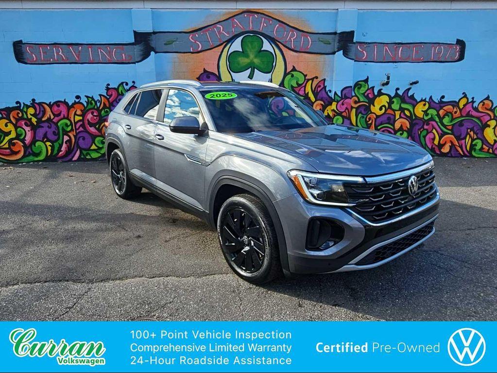 used 2025 Volkswagen Atlas Cross Sport car, priced at $36,995