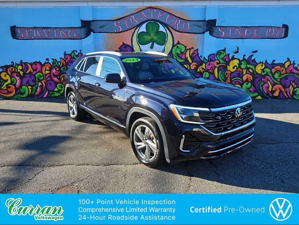 used 2024 Volkswagen Atlas Cross Sport car, priced at $38,195