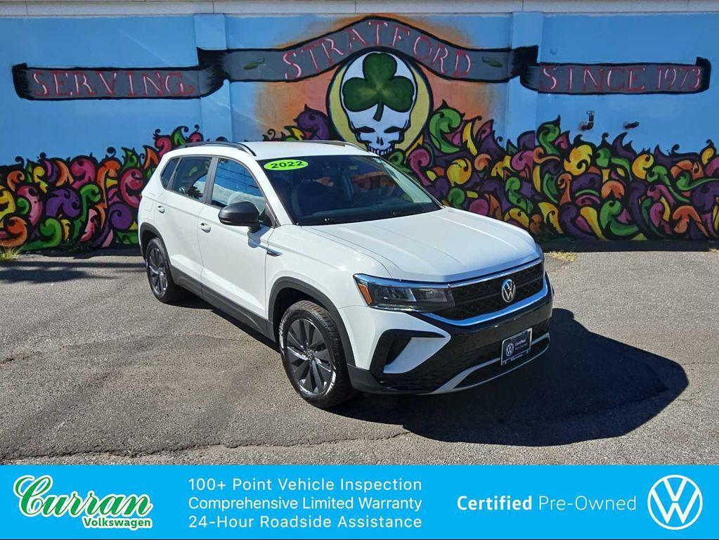 used 2022 Volkswagen Taos car, priced at $18,400