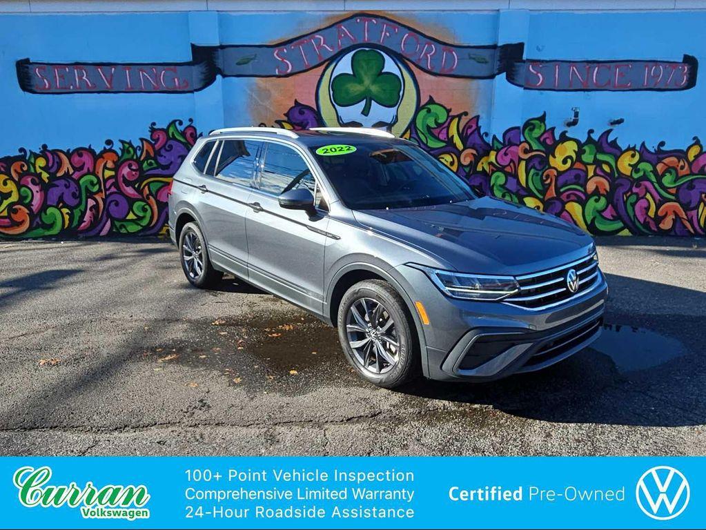 used 2022 Volkswagen Tiguan car, priced at $21,397