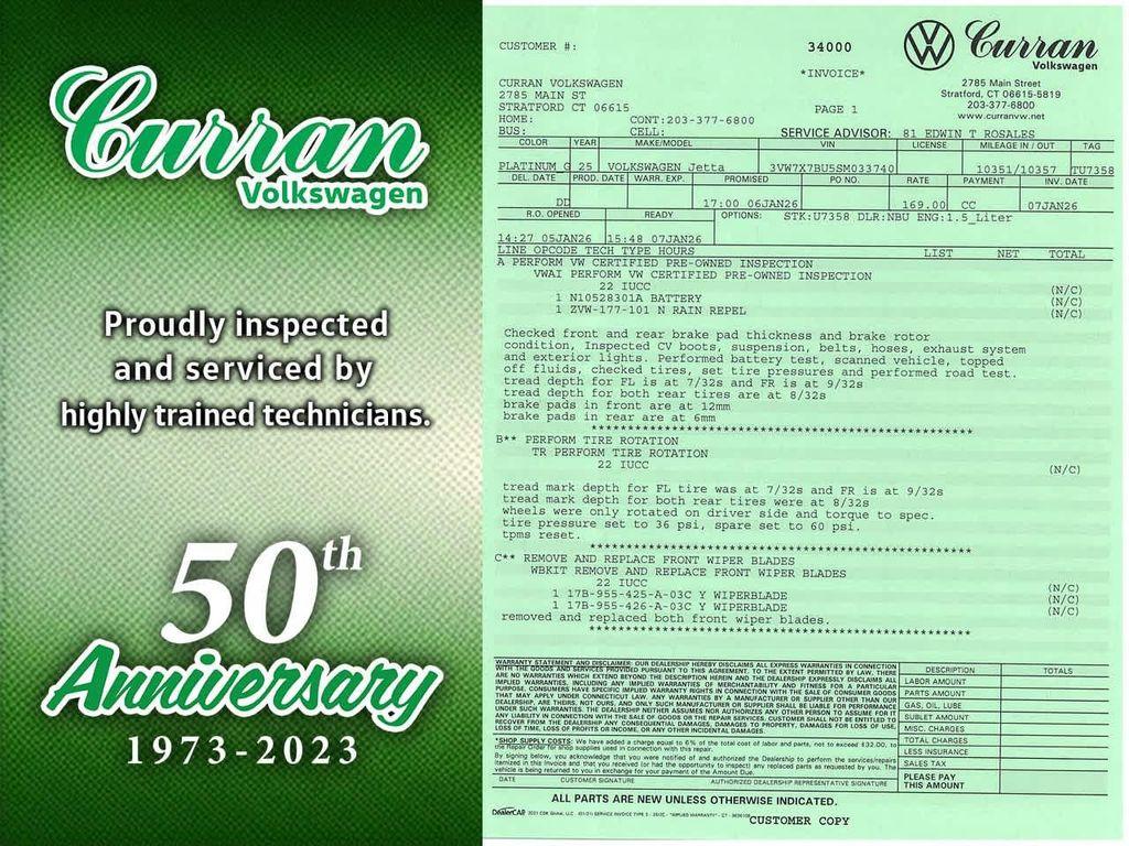 used 2025 Volkswagen Jetta car, priced at $23,240