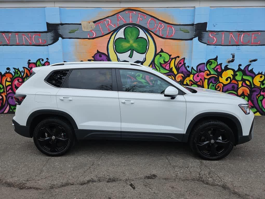 used 2025 Volkswagen Taos car, priced at $28,182
