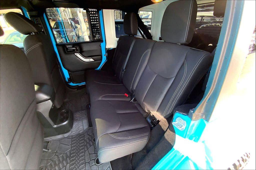 used 2017 Jeep Wrangler Unlimited car, priced at $22,150