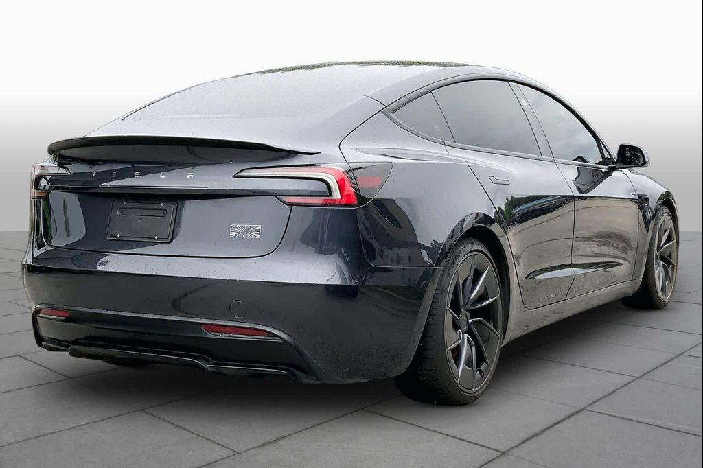 used 2024 Tesla Model 3 car, priced at $45,000
