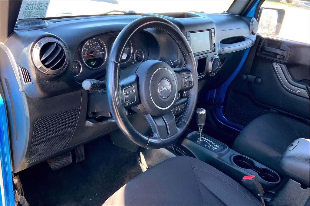 used 2015 Jeep Wrangler car, priced at $17,250