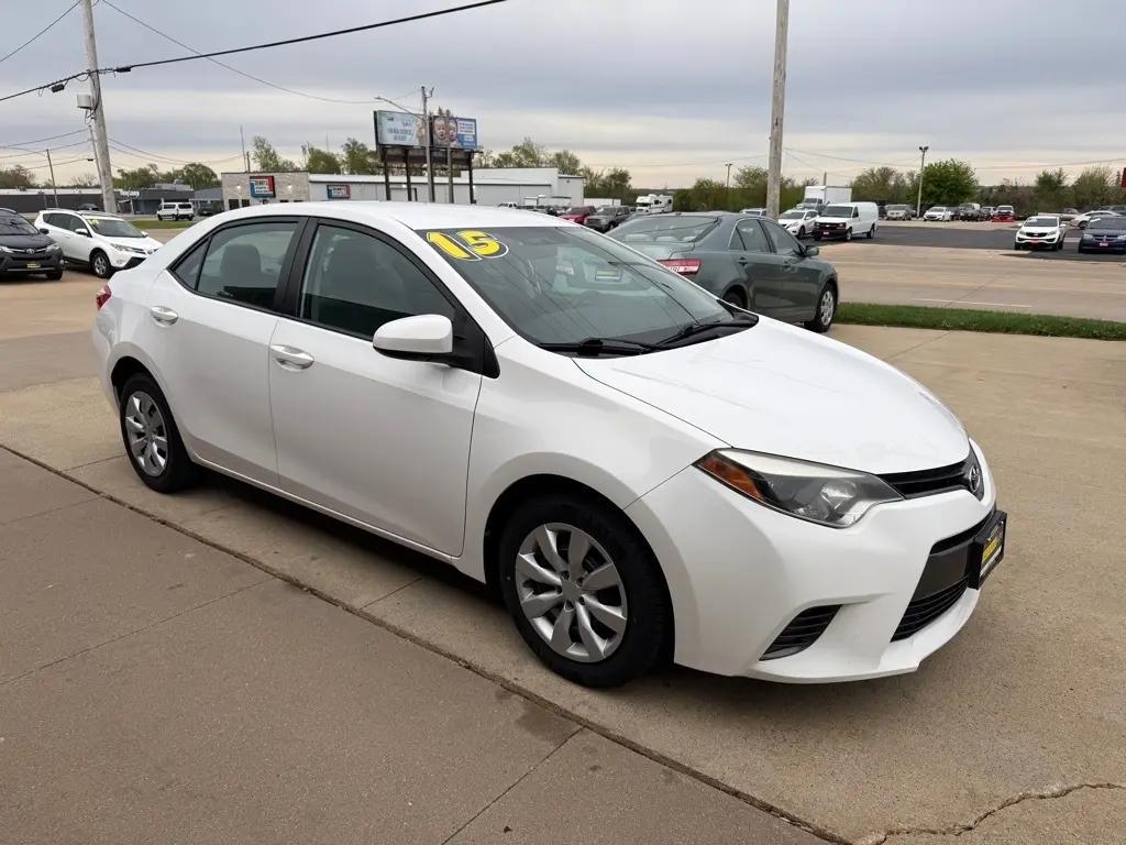 used 2015 Toyota Corolla car, priced at $13,495