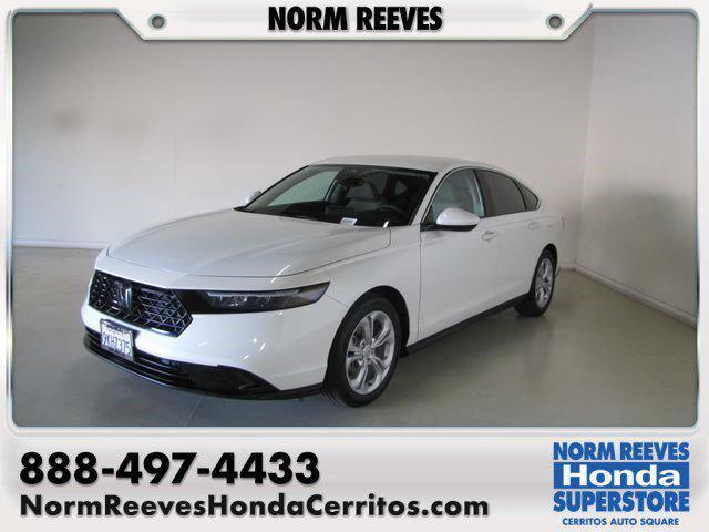 used 2024 Honda Accord car, priced at $24,998