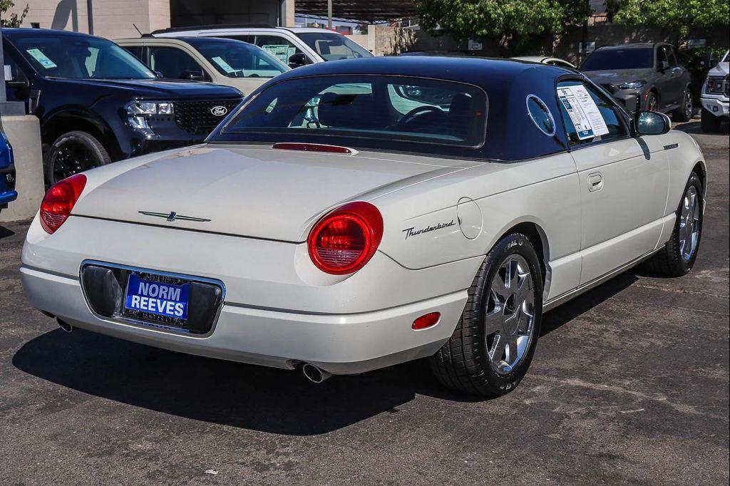 used 2002 Ford Thunderbird car