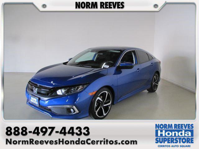 used 2021 Honda Civic car, priced at $20,998