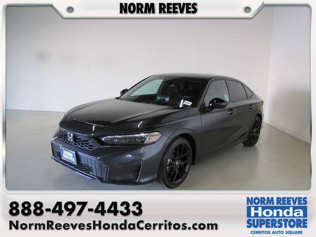 used 2025 Honda Civic Hybrid car, priced at $24,998