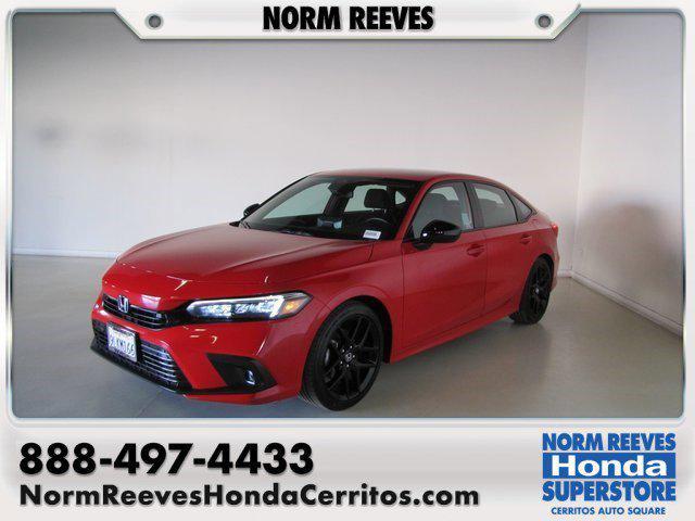 used 2024 Honda Civic car, priced at $23,998