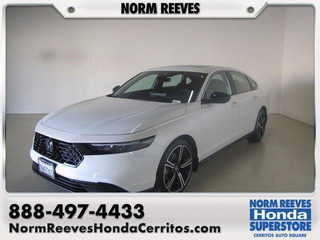 used 2025 Honda Accord Hybrid car, priced at $31,998