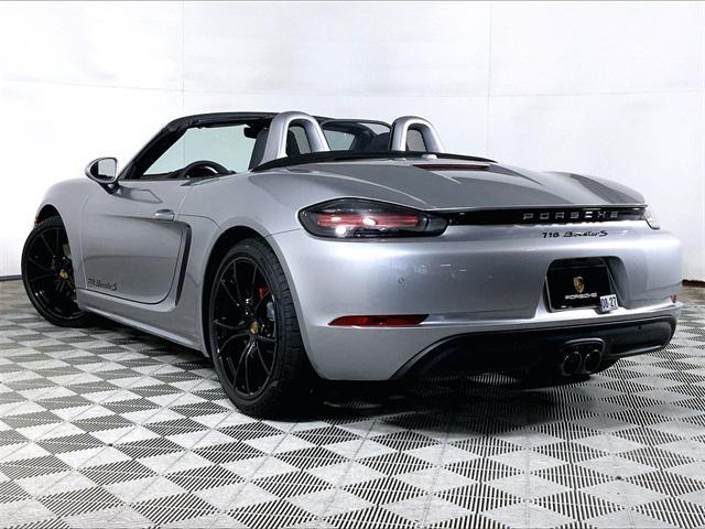 new 2025 Porsche 718 Boxster car, priced at $107,925