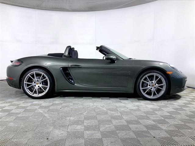 new 2025 Porsche 718 Boxster car, priced at $90,225