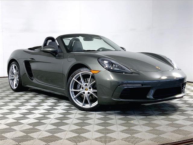 new 2025 Porsche 718 Boxster car, priced at $90,225