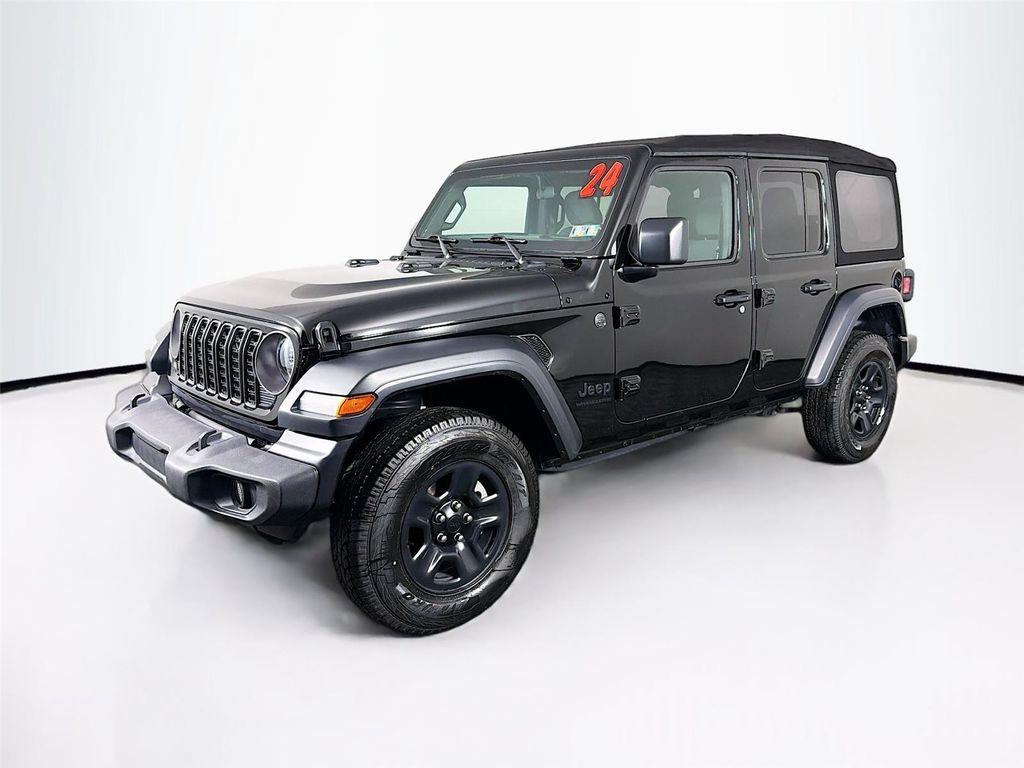 used 2024 Jeep Wrangler car, priced at $29,997