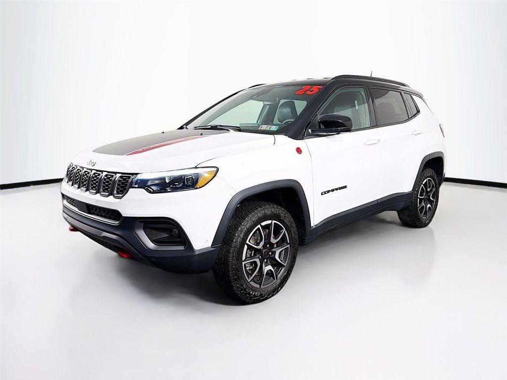 used 2025 Jeep Compass car, priced at $25,497