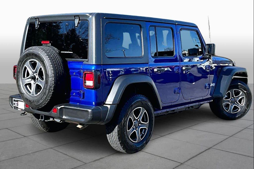 used 2019 Jeep Wrangler Unlimited car, priced at $23,999