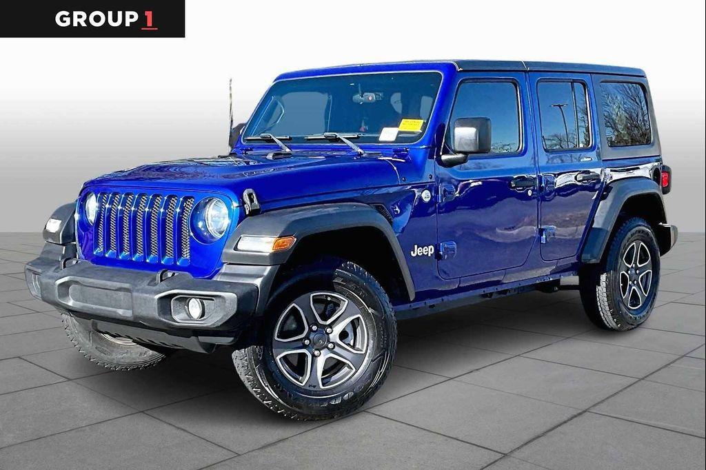 used 2019 Jeep Wrangler Unlimited car, priced at $24,350