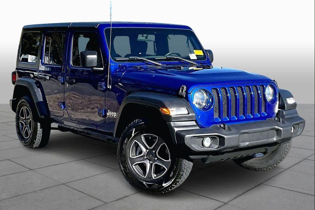 used 2019 Jeep Wrangler Unlimited car, priced at $23,999
