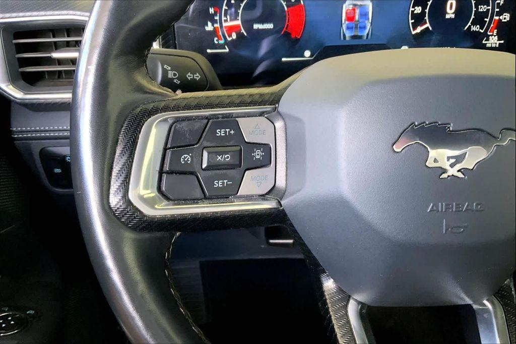 used 2024 Ford Mustang car, priced at $30,196