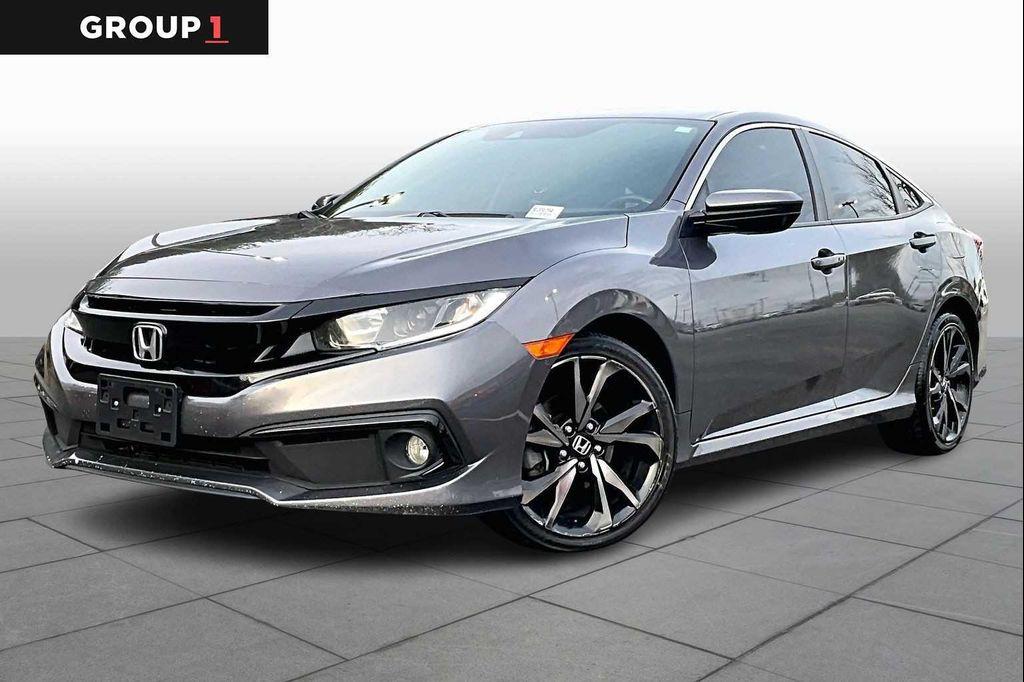 used 2021 Honda Civic car, priced at $17,850