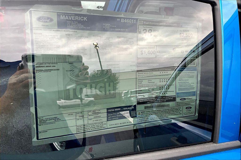 new 2025 Ford Maverick car, priced at $27,840