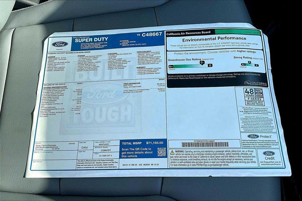 new 2026 Ford F-350 car, priced at $71,150