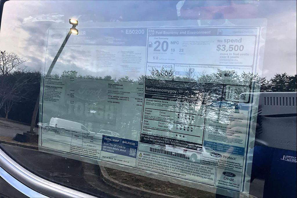 new 2025 Ford Ranger car, priced at $43,811