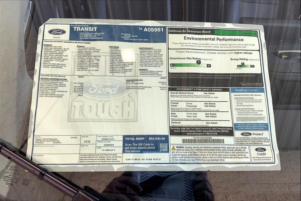 new 2026 Ford Transit-150 car, priced at $52,530
