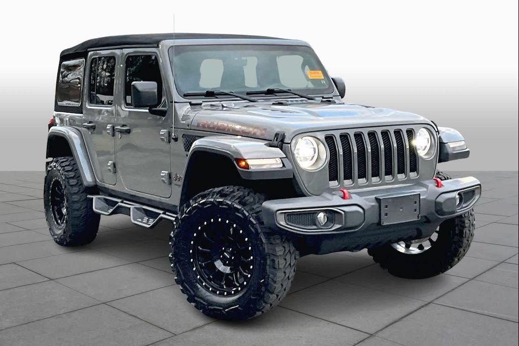 used 2020 Jeep Wrangler Unlimited car, priced at $31,999