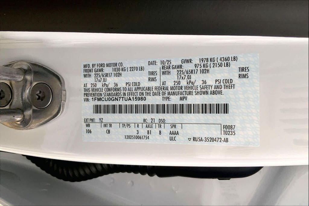 new 2026 Ford Escape car, priced at $28,845