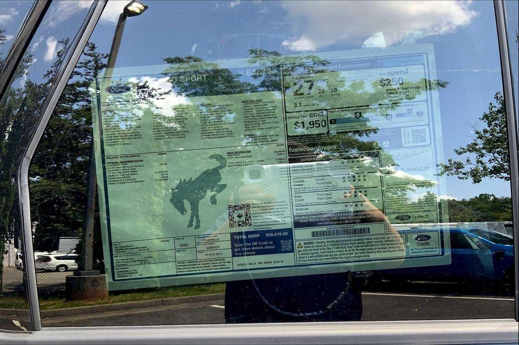 new 2025 Ford Bronco Sport car, priced at $34,675