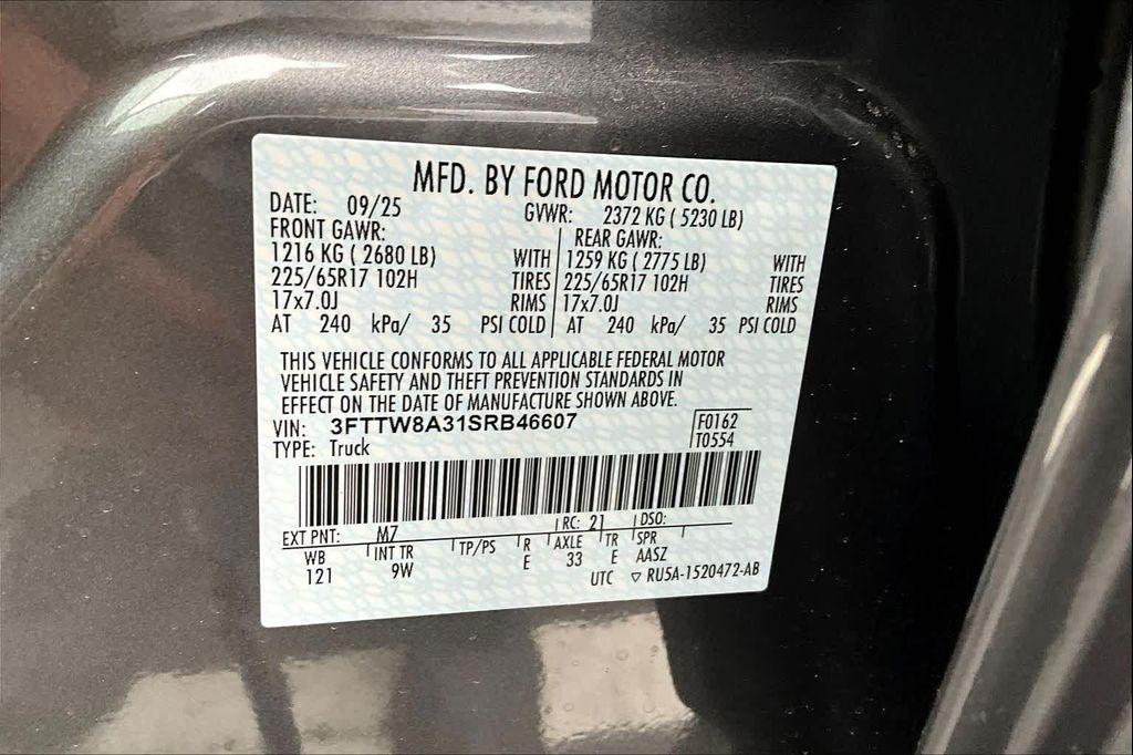 new 2025 Ford Maverick car, priced at $27,840