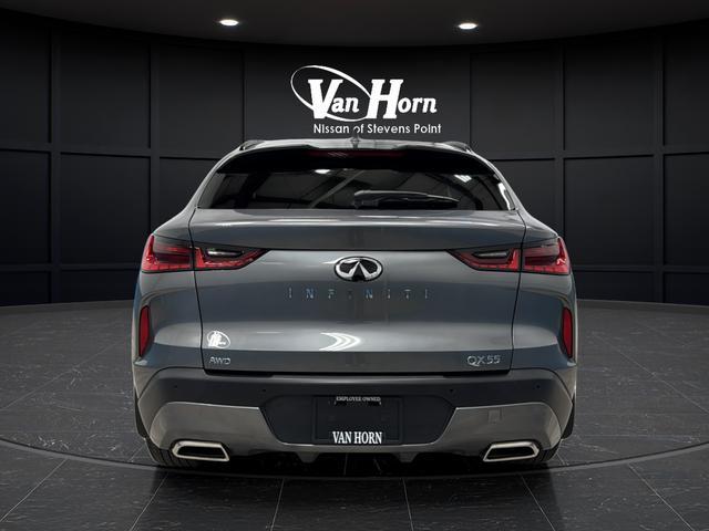 used 2025 INFINITI QX55 car, priced at $40,118