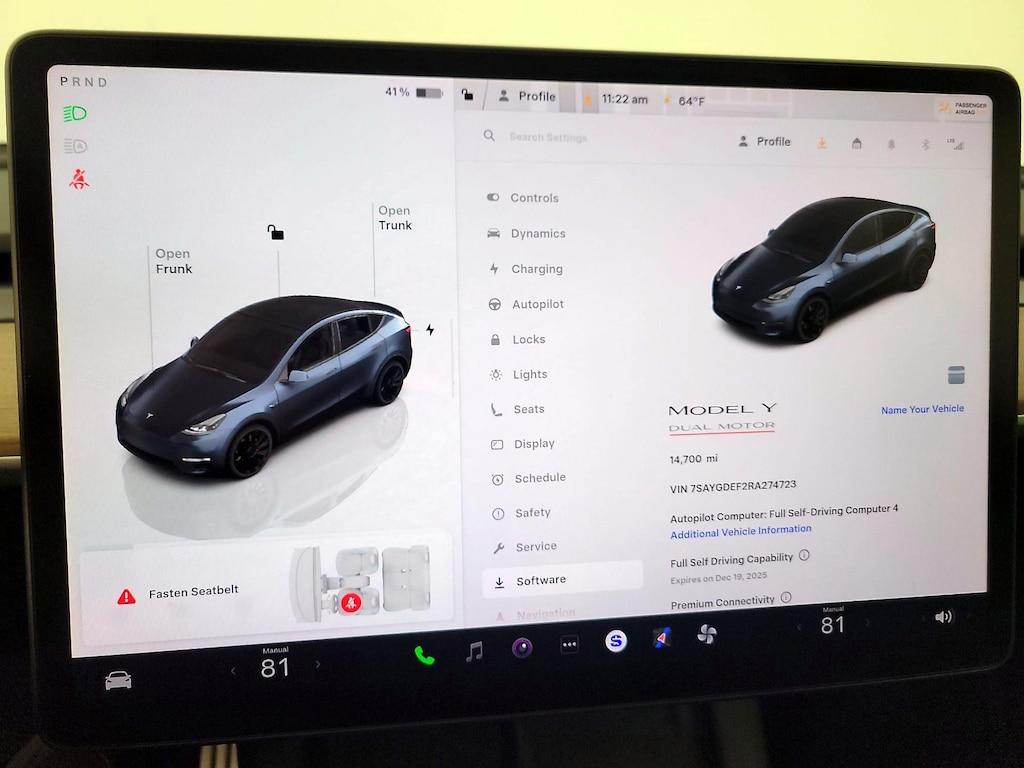 used 2024 Tesla Model Y car, priced at $39,998