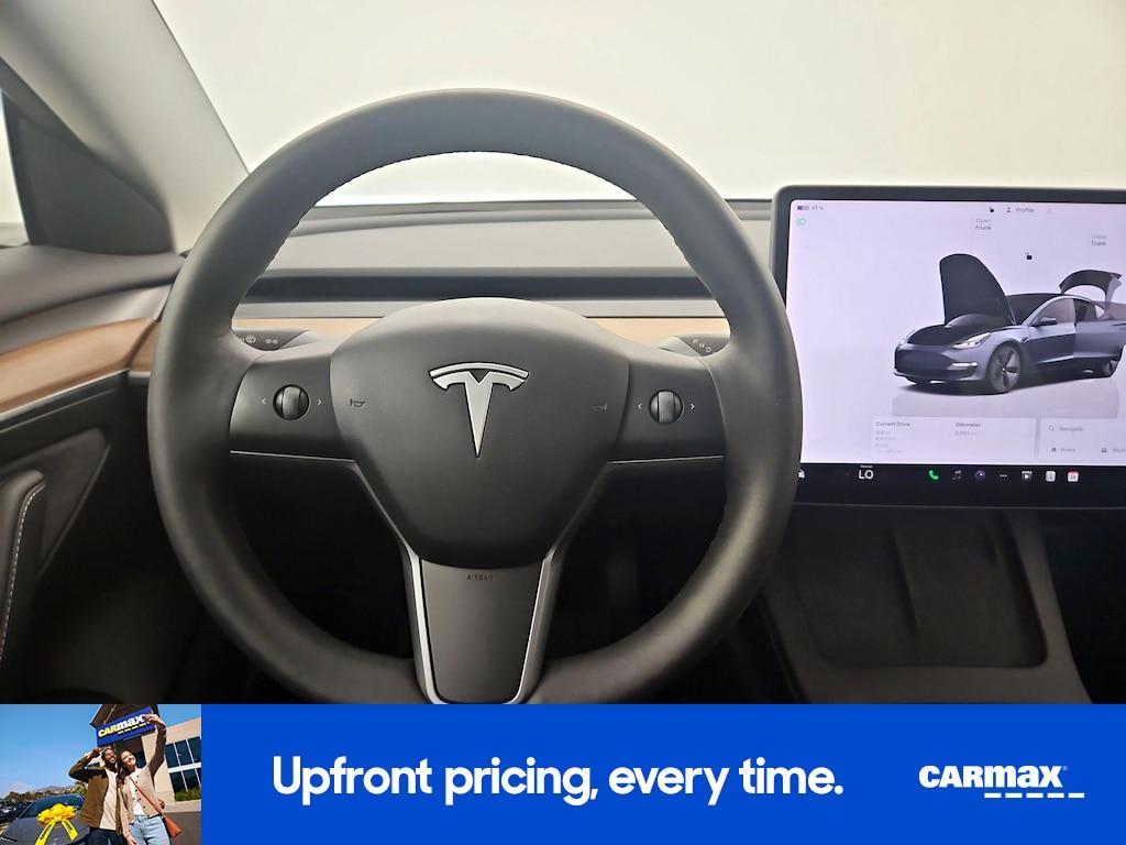 used 2022 Tesla Model 3 car, priced at $33,998