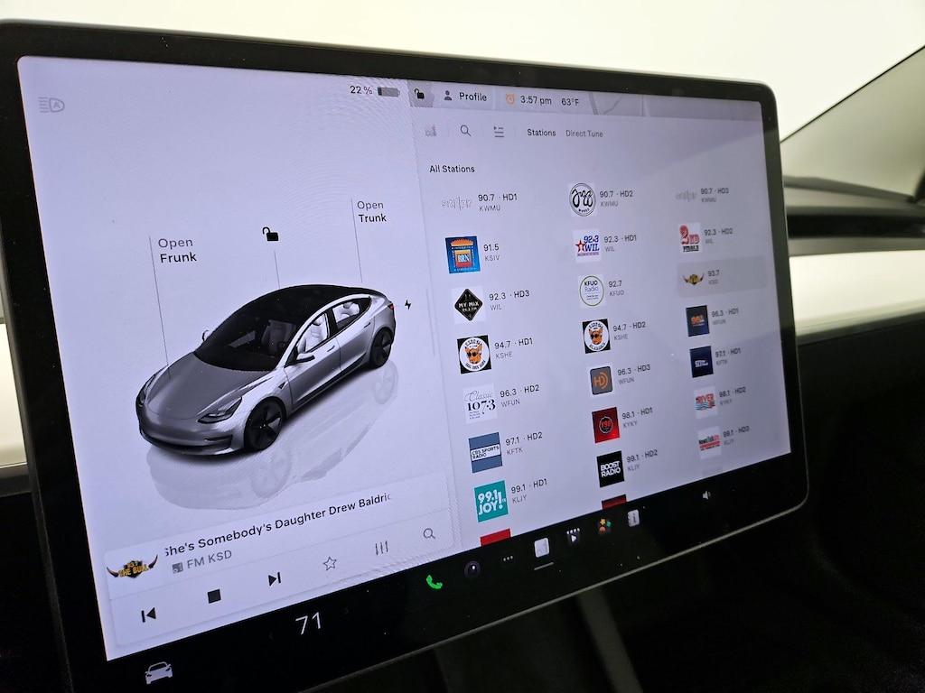 used 2022 Tesla Model 3 car, priced at $24,998