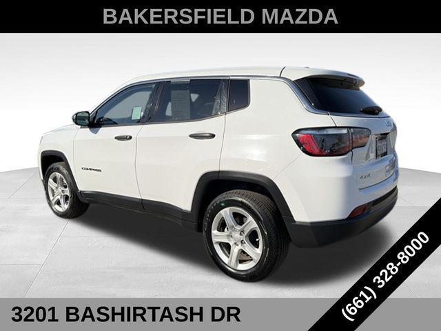 used 2023 Jeep Compass car, priced at $19,206