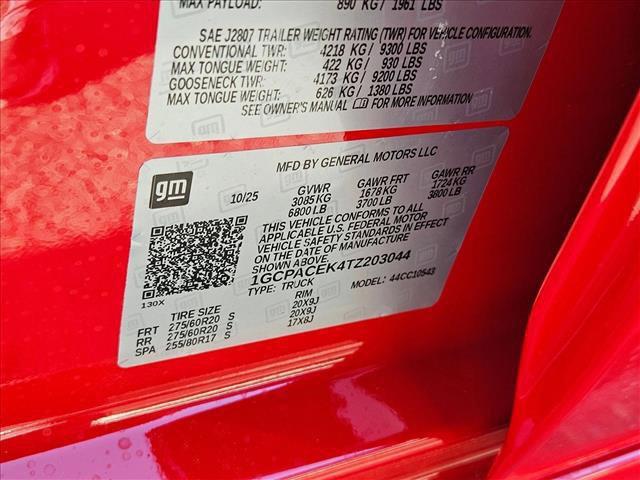 new 2026 Chevrolet Silverado 1500 car, priced at $45,645