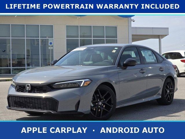 new 2026 Honda Civic car, priced at $28,345