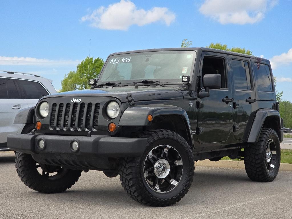 used 2012 Jeep Wrangler Unlimited car, priced at $13,693