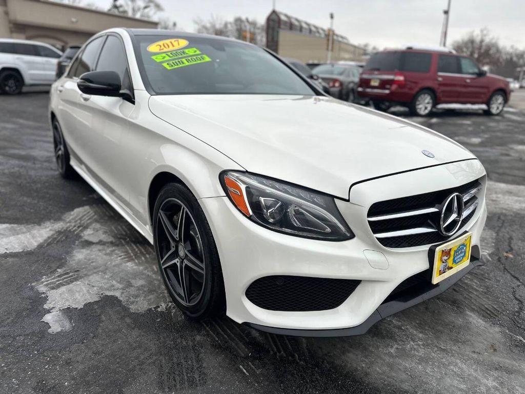 used 2017 Mercedes-Benz C-Class car, priced at $12,998