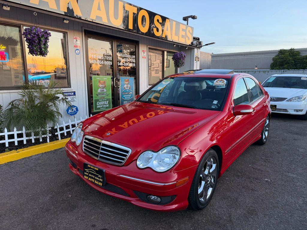 used 2007 Mercedes-Benz C-Class car, priced at $7,999