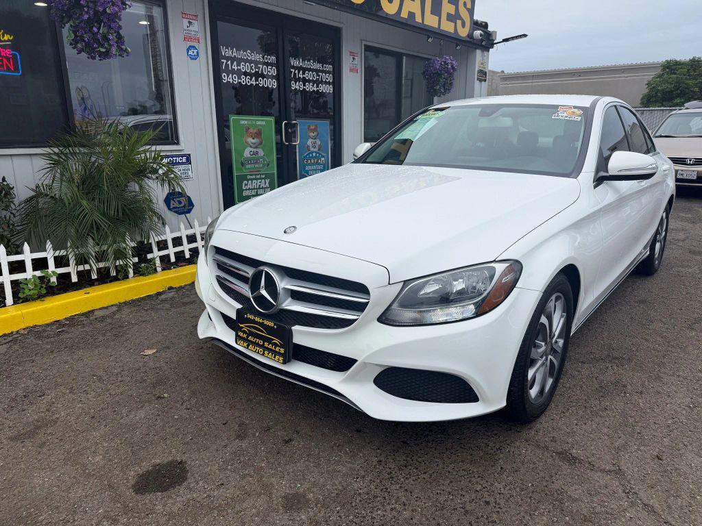 used 2015 Mercedes-Benz C-Class car, priced at $12,499