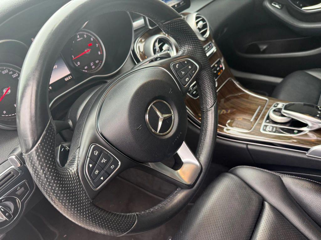 used 2015 Mercedes-Benz C-Class car, priced at $12,499